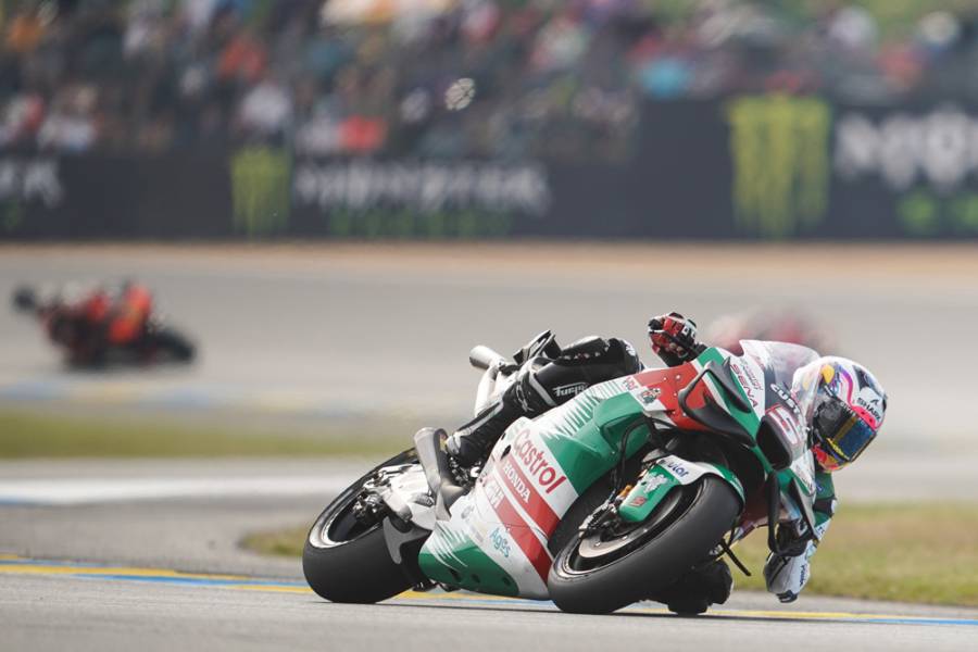 Johann Zarco takes points on home soil