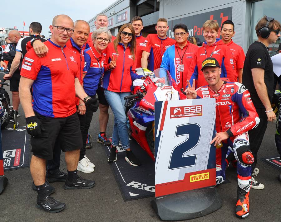 A sensational second for Tommy Bridewell at Donington Park