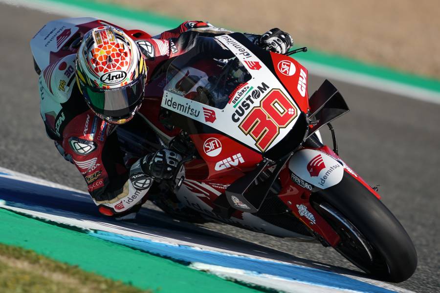 Nakagami just 0.690 seconds off Jerez podium