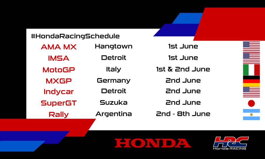 This weekend's racing