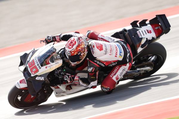 スプリントで中上がHonda勢トップの13位フィニッシュ