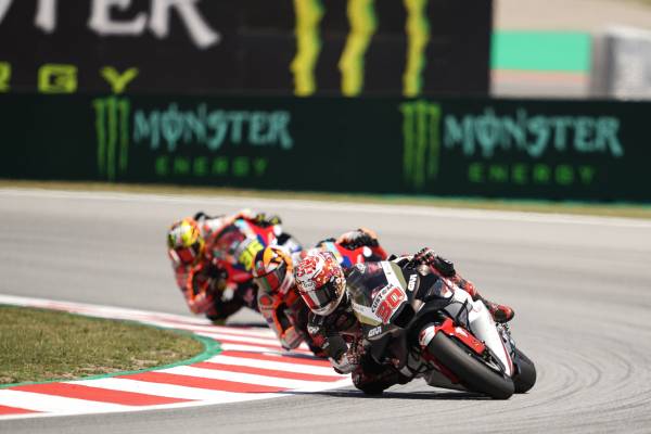 Consistent race for Nakagami at the Circuit of Barcelona-Catalunya