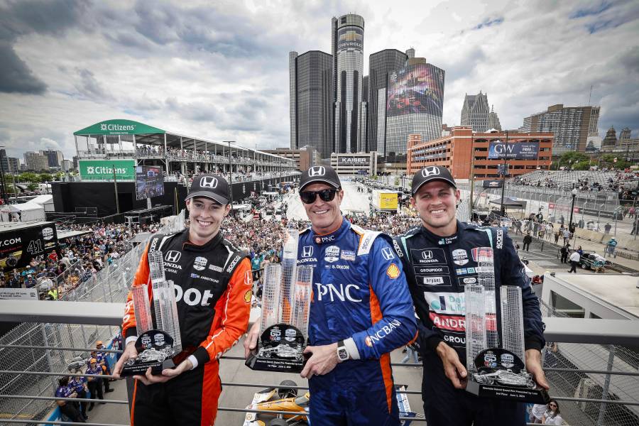 Dixon, Honda Complete Detroit Weekend Sweep