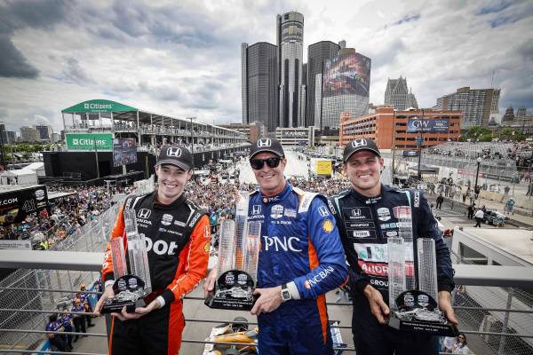Dixon, Honda Complete Detroit Weekend Sweep