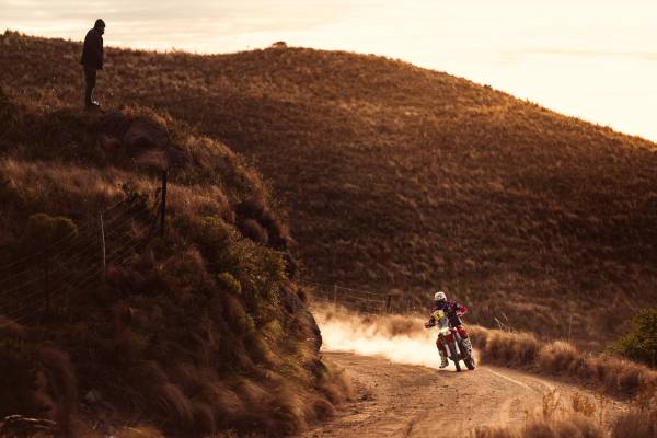 Ricky Brabec takes victory as the Monster Energy Honda Team lockout the top three on the first stage