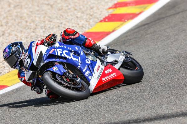 F.C.C. TSR Honda France to start second for the 8 Hours of Spa Motos