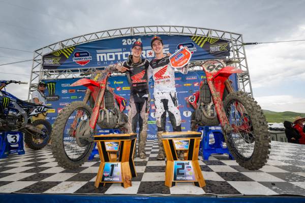 Breakout Weekend for Team Honda HRC at Thunder Valley MX