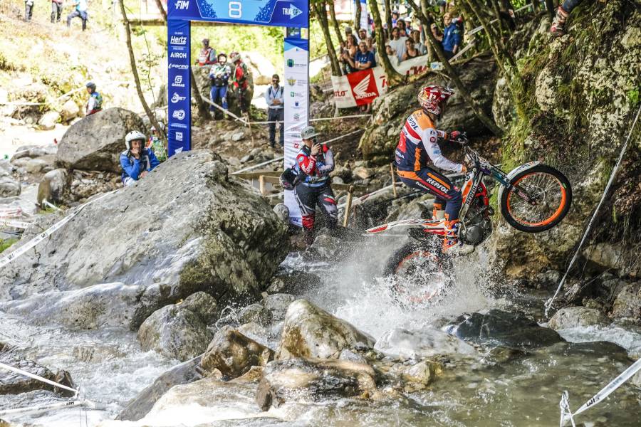 Bou second on last day in Italy