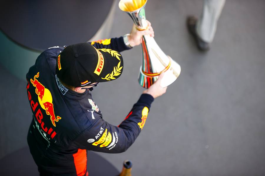 Max On The Podium - Spain 2020