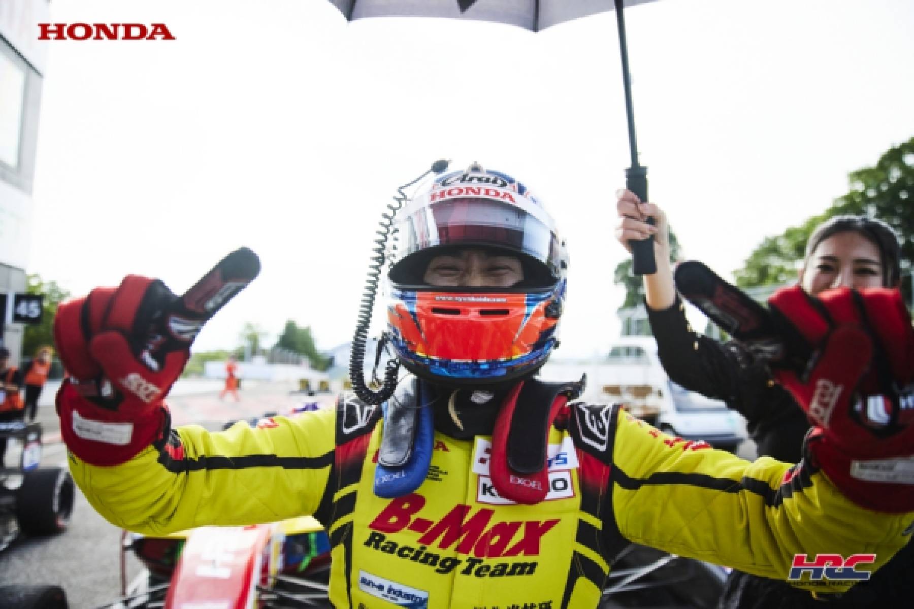 Koide achieves the pole to win for his second win of the season