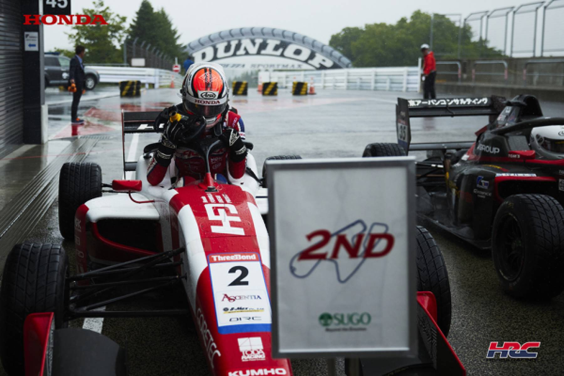 Arao takes his first podium finish in P2