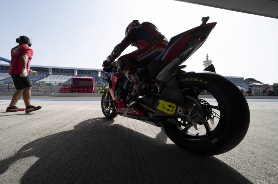 Team HRCが2021年シーズンへ向けてヘレスで初テストを実施