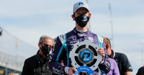 Pole for Grosjean, Honda at GMR Grand Prix of Indianapolis