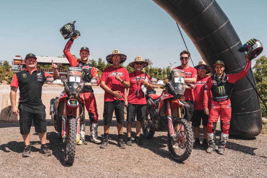Monster Energy Honda Team: mission accomplished at the Sonora Rally