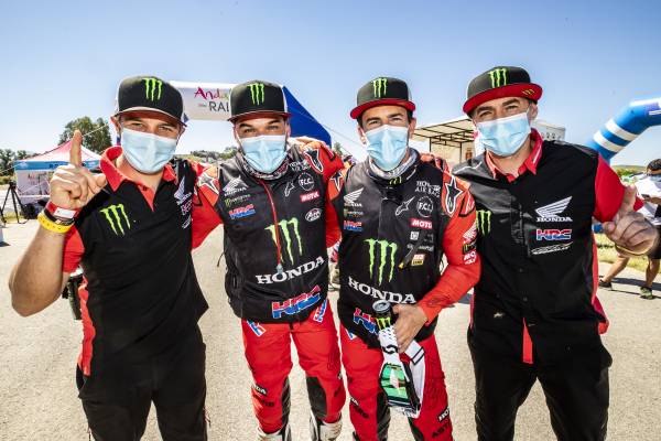 Joan Barreda wins the Andalucía Rally; Pablo Quintanilla third