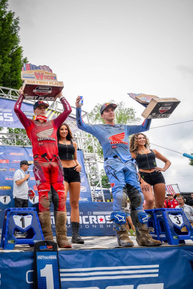 Jett Lawrence Takes Another Overall Win in the Southwick MX Sand