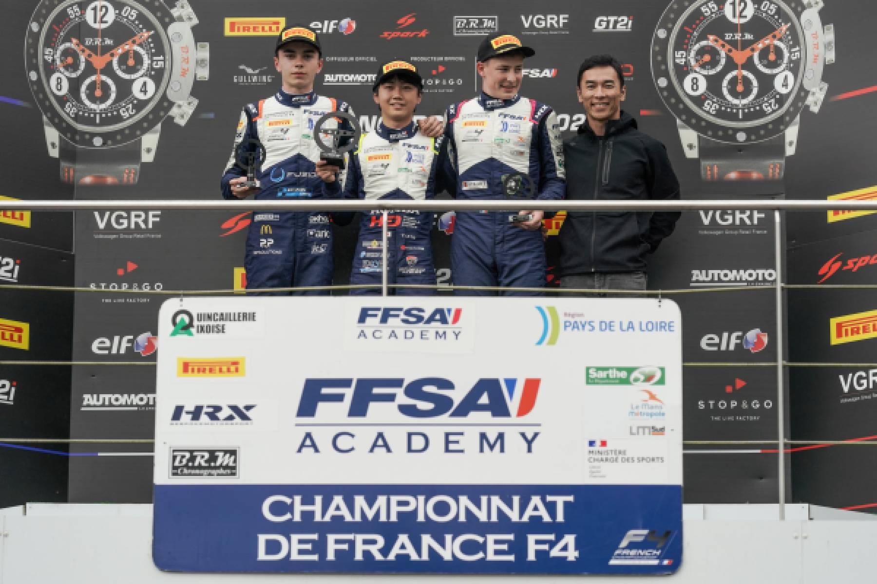 Taito Kato takes up residence on the F4 podium