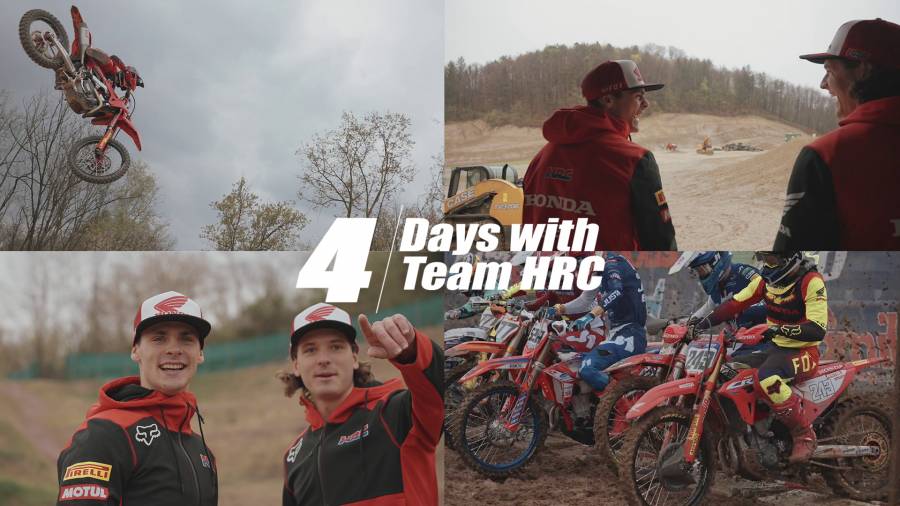 VIDEO – 4 Days with Team HRC