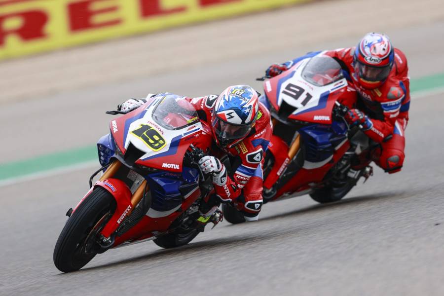 Team HRC unable to make the most of opportunities at Motorland Aragón