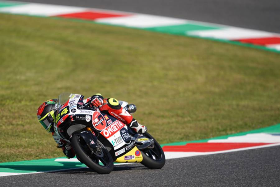 Honda ride Suzuki On Moto3 Pole At Mugello